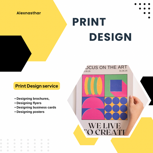 Custom Print Design Service